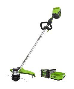 Greenworks Pro 80V Line Trimmer 406mm Brushless 2.0Ah Kit