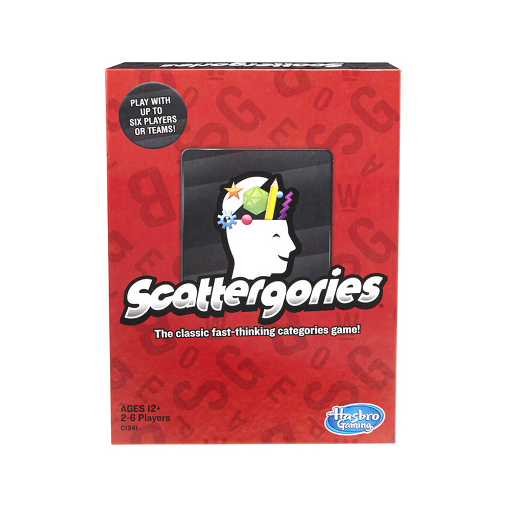 Scattergories Game