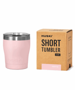 Huski Powder Pink Short Tumbler 2.0
