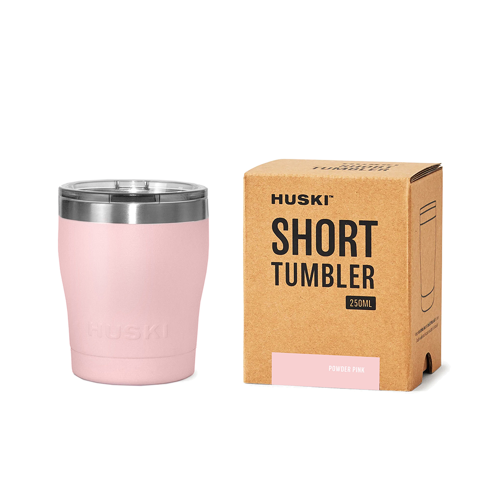Huski Powder Pink Short Tumbler 2.0