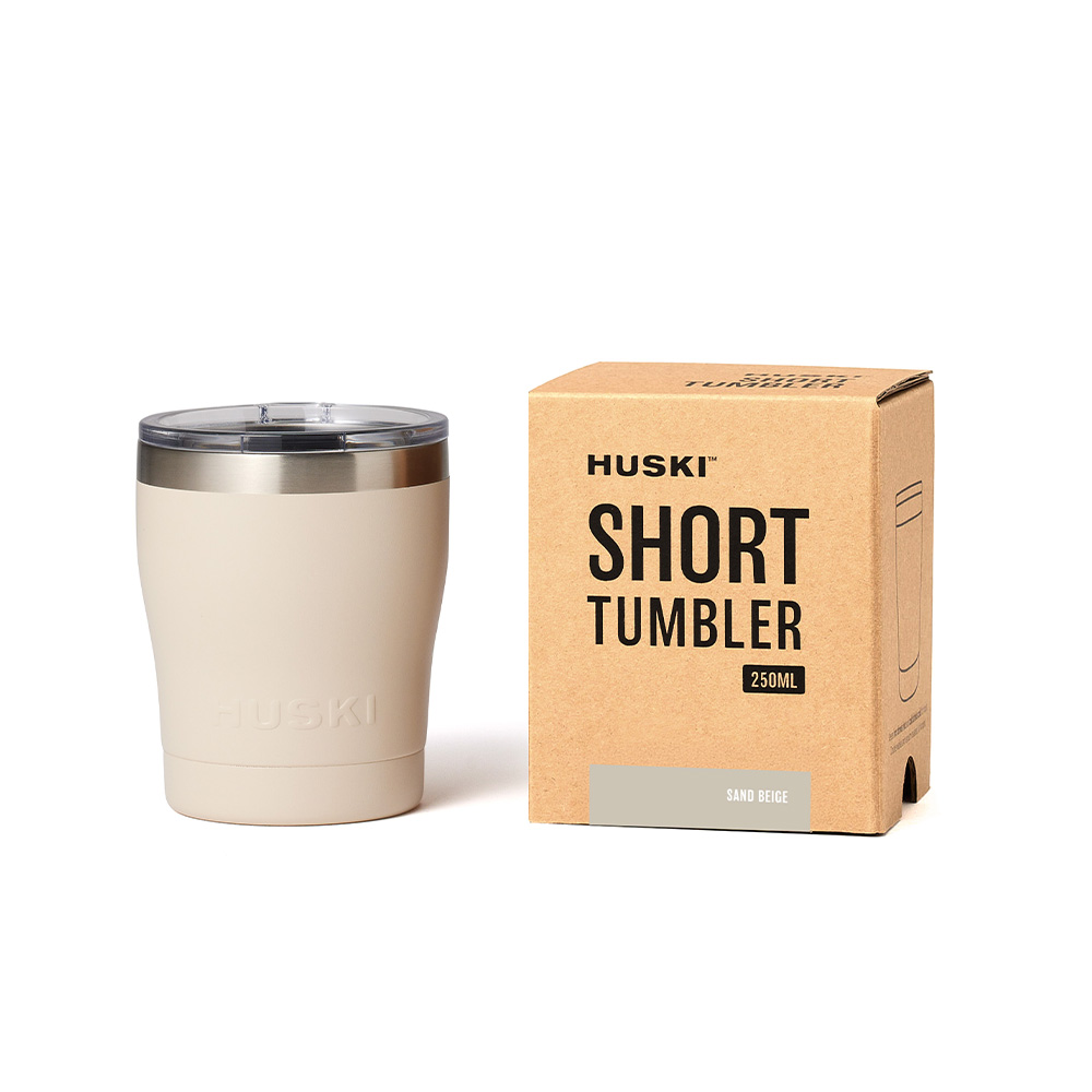 Huski Limited Edition Coastal Collection Short Tumbler 2.0 (Sand Beige)
