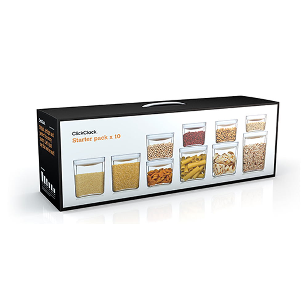 ClickClack Pantry Cube Set (10-Piece)