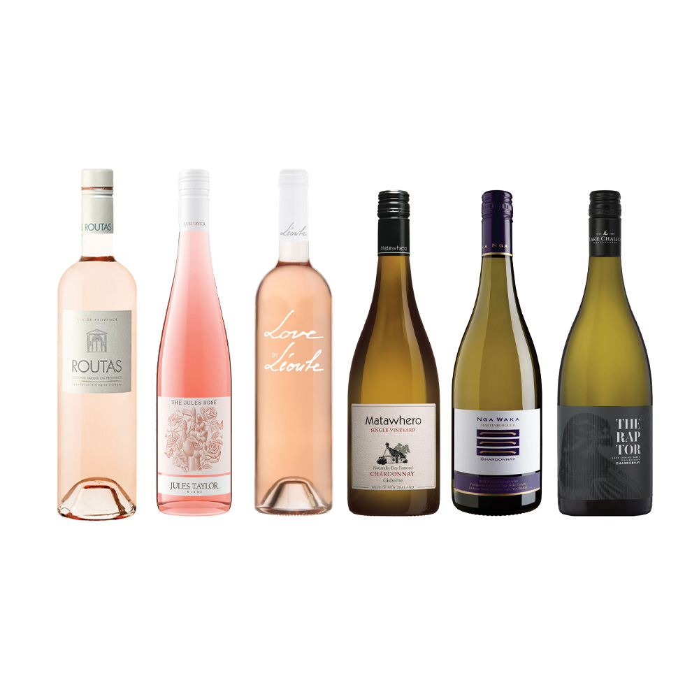 Rosé & Chardonnay Wine Pack