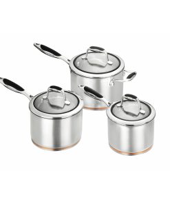 Scanpan Coppernox Saucepan Set (3-Piece)