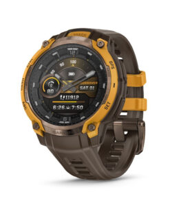 Garmin Instinct Crossover AMOLED (Bronze Sunburst/Cocoa Silicone Band)