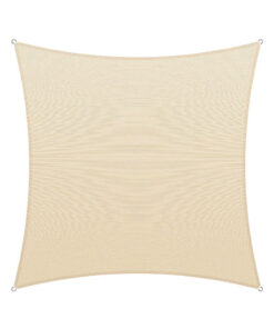 Shade Sail Square Waterproof 280gsm 3.6m (Beige)