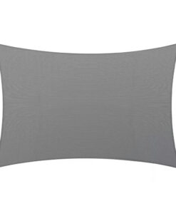 Shade Sail Rectangular Waterproof 280gsm 3m x 5m (Graphite)