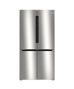 Bosch 605L Series 4 French Door Refrigerator (Brushed Steel)