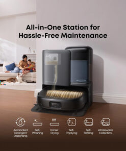 Alternative view of eufy E25 Omni Robotic Vacuum