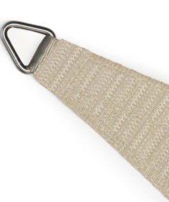 Alternative view of Shade Sail Triangular Permeable 280gsm 3.6m (Natural)