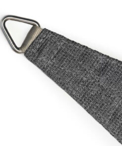 Alternative view of Shade Sail Triangular Permeable 280gsm 3.6m (Graphite)