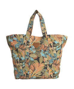 Billabong Poppins Playa Tote Bag (Black Multi)