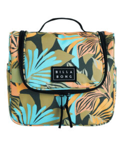 Billabong Travel Beauty Cosmetic Bag (Black Sands 3)