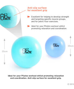 Alternative view of 66fit Pilates Ball Set (20 & 25cm)