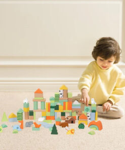 Alternative view of Classic World Forest Blocks (100-Piece)