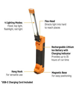 Alternative view of GEARWRENCH Flex Head Rechargeable Light