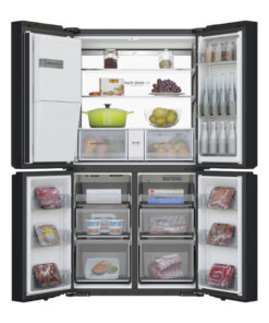 Alternative view of Haier 601L 600 Series Quad Door Refrigerator Freezer