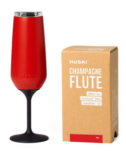 Huski Limited Edition Tropical Champagne Flute (Red)