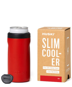 Huski Limited Edition Tropical Slim Can Cooler (Red)