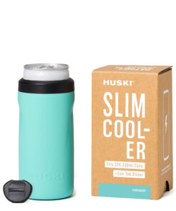 Huski Limited Edition Tropical Slim Can Cooler (Turquoise)