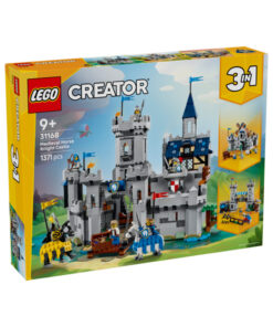 LEGO Creator 3-in-1 Medieval Horse Knight Castle (31168)