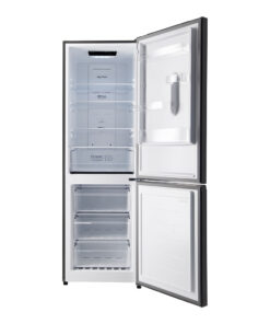 Alternative view of Panasonic 322L 2-Door Bottom Freezer Refrigerator (Dark Grey Steel)