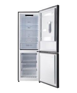 Alternative view of Panasonic 322L 2-Door Bottom Freezer Refrigerator (Dark Steel)
