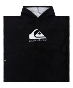 Quiksilver Boy's Hoody Towel (Black)