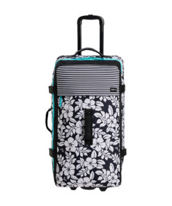 Roxy Big Souvenir Wheelie Luggage Bag (Anthracite The Mo)