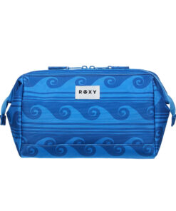 Roxy Tiny Rip Toiletry Bag (Silver Lake Blue Make A Spl Ax)