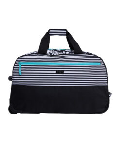 Roxy Feel It All Wheelie Duffle Bag (Anthracite The Mo)