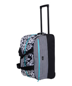 Alternative view of Roxy Feel It All Wheelie Duffle Bag (Anthracite The Mo)