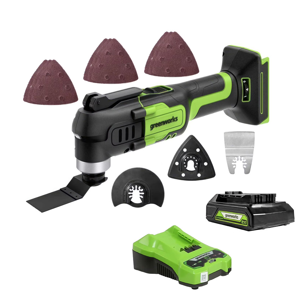 Greenworks 24V Oscillating Multi-Tool 2.0Ah Kit