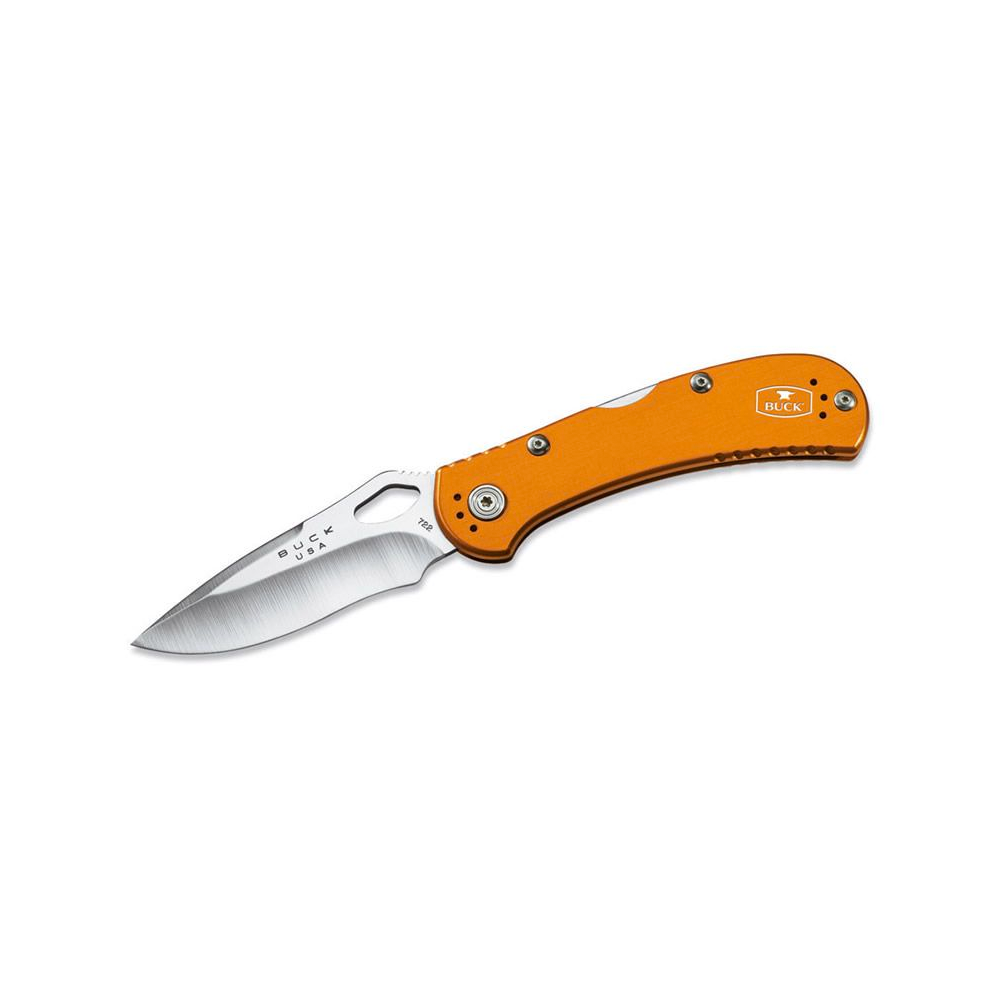 Buck 722 Spitfire Folder Pocket Knife (Orange)