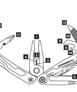 Alternative view of Leatherman Rev Multi-Tool
