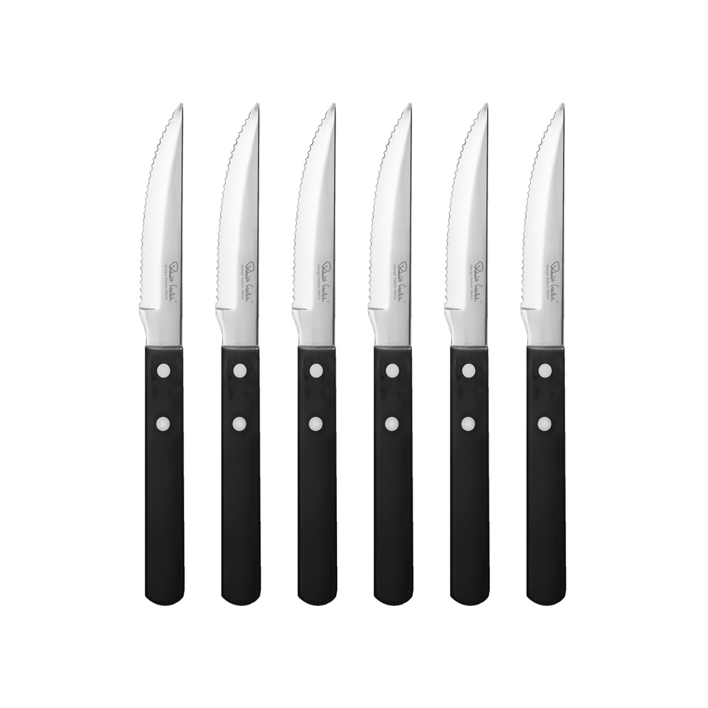 Robert Welch Trattoria Steak Knife Set (6-Piece)