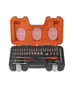 Bahco 1/4" Drive Socket & Bit Set (46-Piece)
