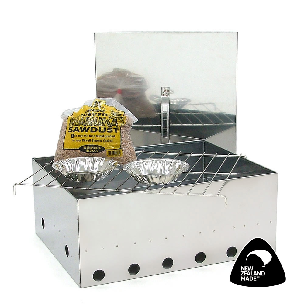 Kilwell NZ Original Stainless Steel Smoker (16.3L)