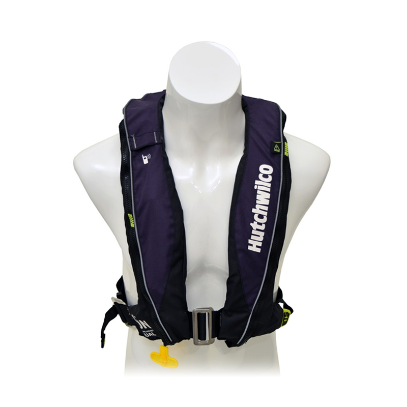 Hutchwilco SC170N Manual Inflatable Life Jacket (Navy/Black)