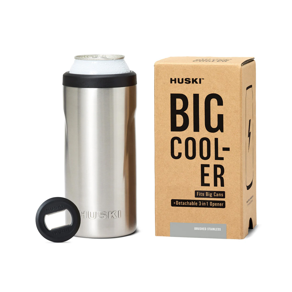 Huski Big Can Cooler (Brushed Stainless)